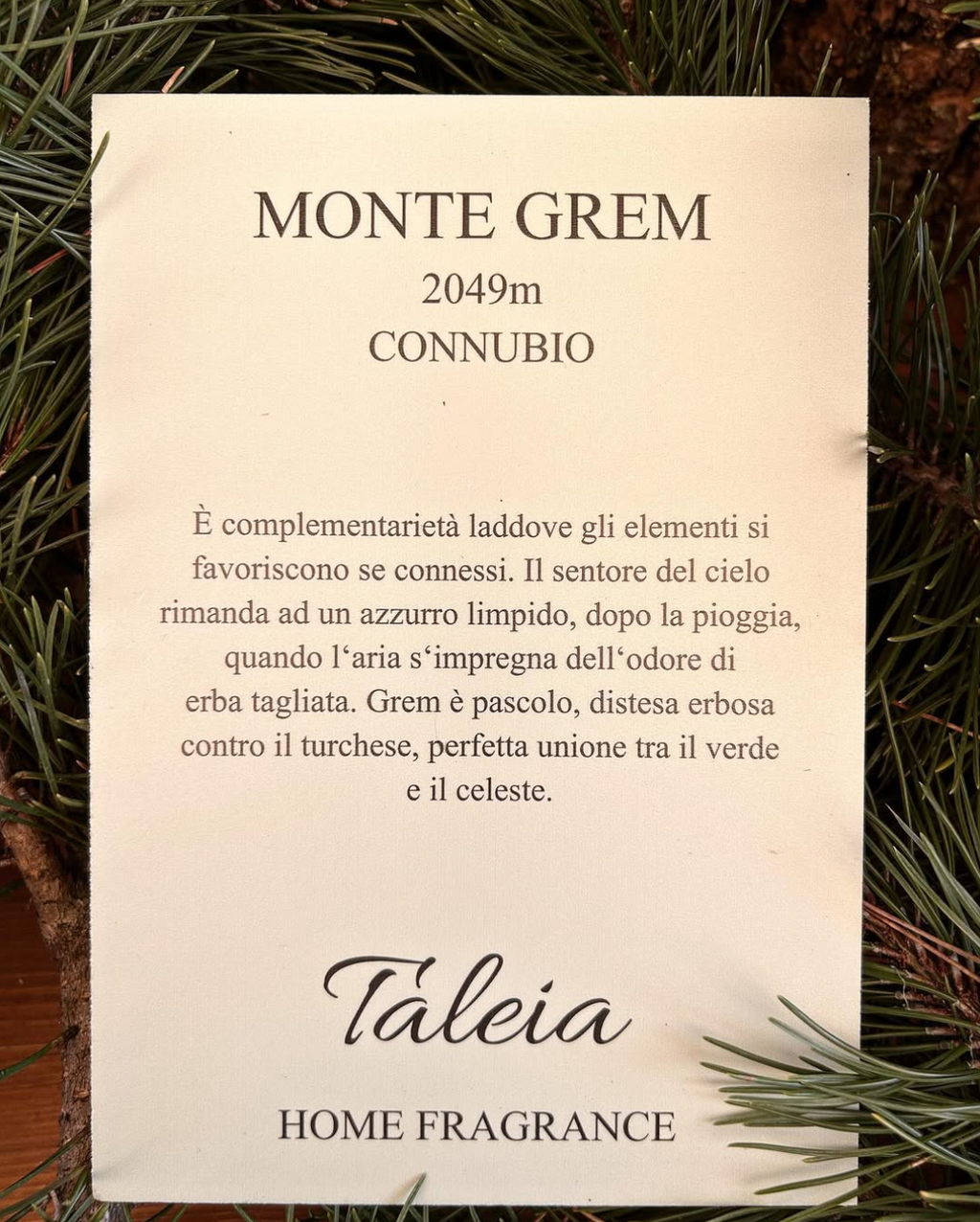 MONTE GREM - Ricarica spray tessuto ambiente 200ml