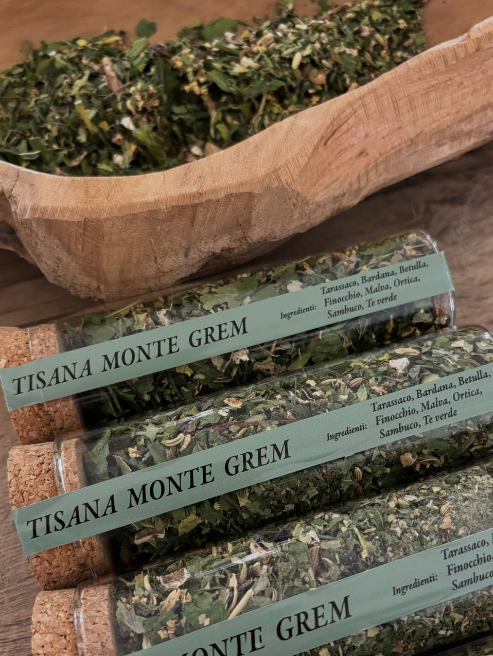 TISANA - Monte Grem Vetro 30g